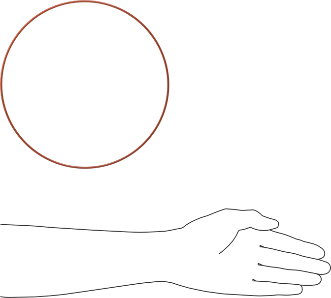 Yüksek Sıcaklık Silikon O-Ring, 3/32 Kesirli Genişlik, Dash Numarası 172