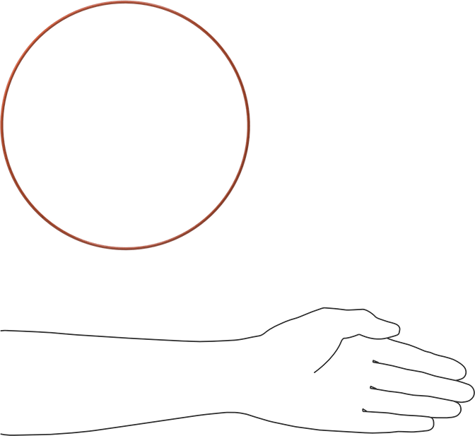 Yüksek Sıcaklık Silikon O-Ring, 3/32 Kesirli Genişlik, Dash Numarası 173