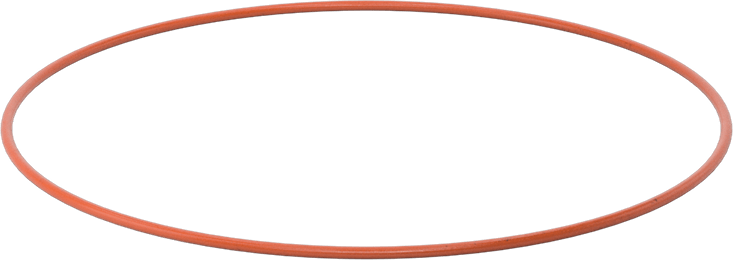 Yüksek Sıcaklık Silikon O-Ring, 3/32 Kesirli Genişlik, Dash Numarası 165