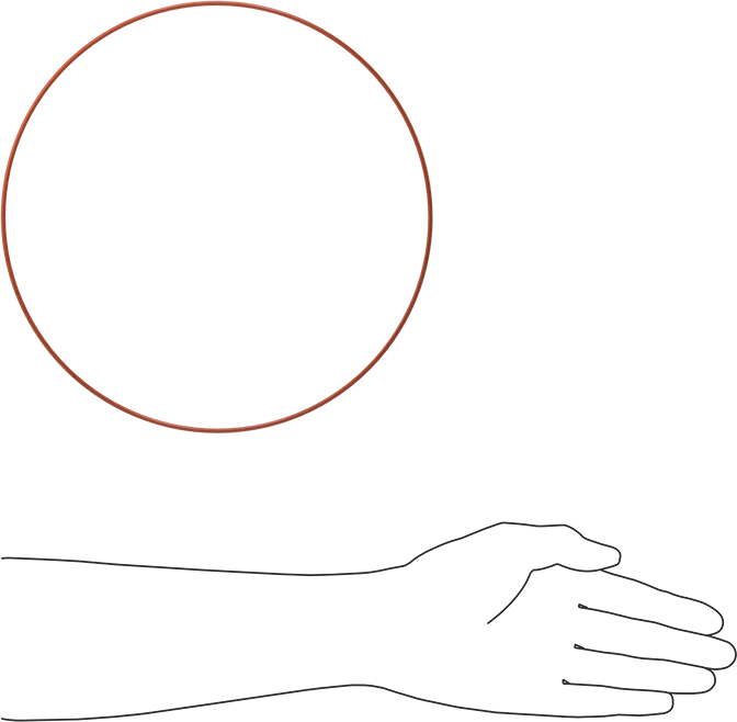 Yüksek Sıcaklık Silikon O-Ring, 3/32 Kesirli Genişlik, Dash Numarası 177