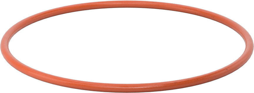 Yüksek Sıcaklık Silikon O-Ring, 1/8 Kesirli Genişlik, Dash Numarası 243