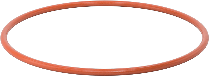 Yüksek Sıcaklık Silikon O-Ring, 1/8 Kesirli Genişlik, Dash Numarası 244