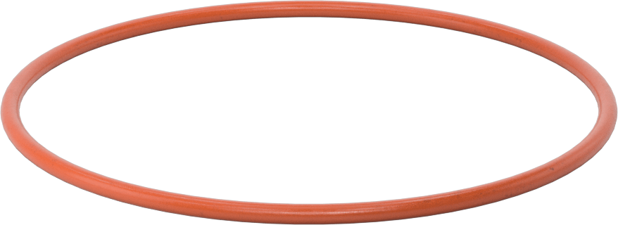 Yüksek Sıcaklık Silikon O-Ring, 1/8 Kesirli Genişlik, Dash Numarası 245