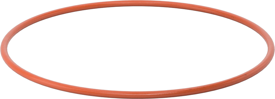 Yüksek Sıcaklık Silikon O-Ring, 1/8 Kesirli Genişlik, Dash Numarası 253