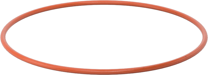 Yüksek Sıcaklık Silikon O-Ring, 1/8 Kesirli Genişlik, Dash Numarası 254