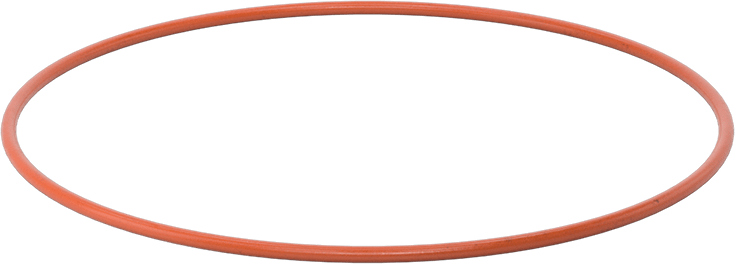 Yüksek Sıcaklık Silikon O-Ring, 1/8 Kesirli Genişlik, Dash Numarası 260