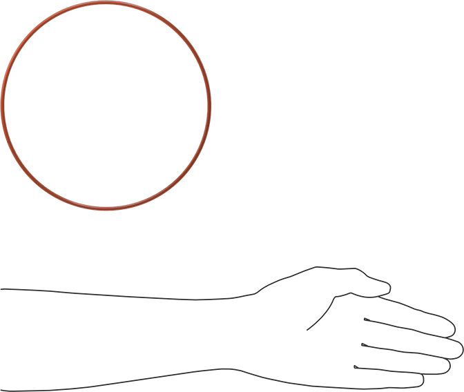 Yüksek Sıcaklık Silikon O-Ring, 1/8 Kesirli Genişlik, Dash Numarası 263