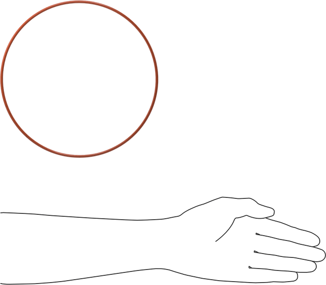 Yüksek Sıcaklık Silikon O-Ring, 1/8 Kesirli Genişlik, Dash Numarası 265