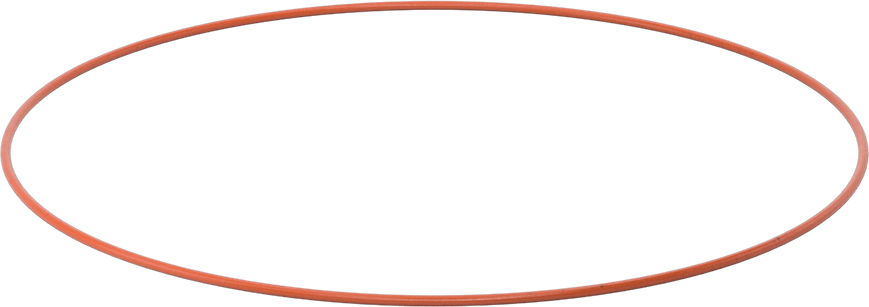 Yüksek Sıcaklık Silikon O-Ring, 1/8 Kesirli Genişlik, Dash Numarası 278