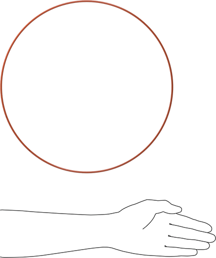 Yüksek Sıcaklık Silikon O-Ring, 1/8 Kesirli Genişlik, Dash Numarası 279