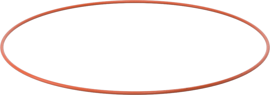 Yüksek Sıcaklık Silikon O-Ring, 1/8 Kesirli Genişlik, Dash Numarası 277