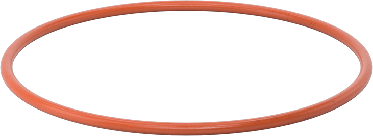 Yüksek Sıcaklık Silikon O-Ring, 3/16 Kesirli Genişlik, Dash Numarası 362