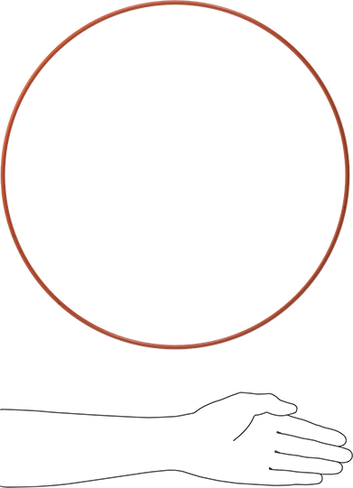 Yüksek Sıcaklık Silikon O-Ring, 3/16 Kesirli Genişlik, Dash Numarası 385