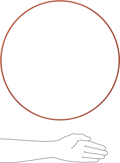 Yüksek Sıcaklık Silikon O-Ring, 3/16 Kesirli Genişlik, Dash Numarası 387