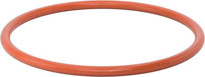 Yüksek Sıcaklık Silikon O-Ring, 1/4 Kesirli Genişlik, Dash Numarası 432