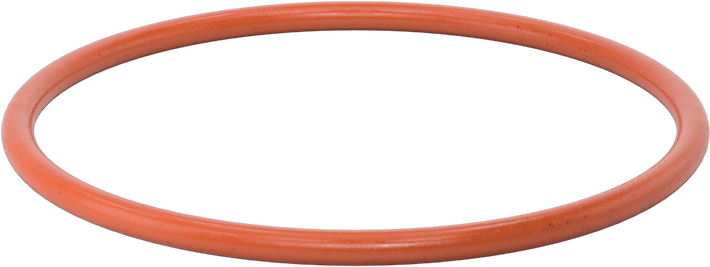 Yüksek Sıcaklık Silikon O-Ring, 1/4 Kesirli Genişlik, Dash Numarası 433