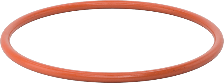 Yüksek Sıcaklık Silikon O-Ring, 1/4 Kesirli Genişlik, Dash Numarası 437