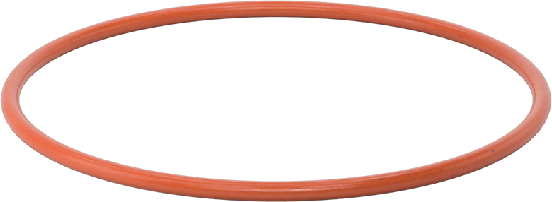 Yüksek Sıcaklık Silikon O-Ring, 1/4 Kesirli Genişlik, Dash Numarası 444