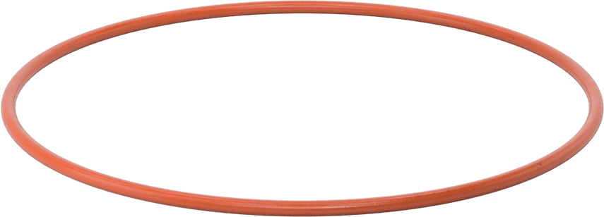 Yüksek Sıcaklık Silikon O-Ring, 1/4 Kesirli Genişlik, Dash Numarası 451