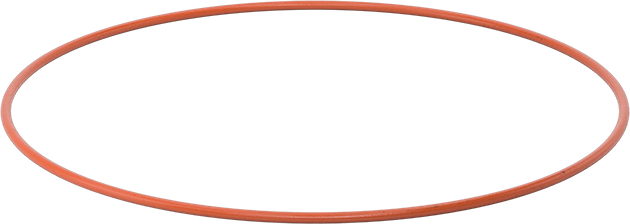 Yüksek Sıcaklık Silikon O-Ring, 1/4 Kesirli Genişlik, Dash Numarası 462