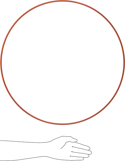 Yüksek Sıcaklık Silikon O-Ring, 1/4 Kesirli Genişlik, Dash Numarası 471