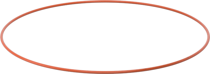 Yüksek Sıcaklık Silikon O-Ring, 1/4 Kesirli Genişlik, Dash Numarası 471