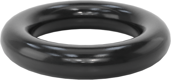 Kimyasala Dayanıklı Viton® Floroelastomer O-Ring, Yüksek Basınç, 1/16 Kesirli Genişlik, Dash No. 010