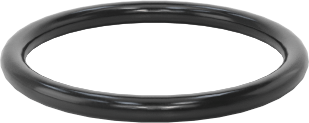 Kimyasala Dayanıklı Viton® Floroelastomer O-Ring, Yüksek Basınç, 1/16 Kesirli Genişlik, Dash No. 018