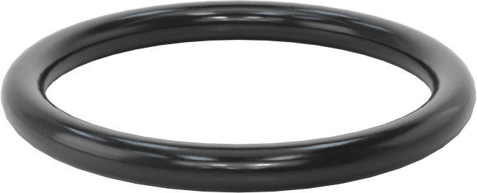 Kimyasala Dayanıklı Viton® Floroelastomer O-Ring, Yüksek Basınç, 1/8 Kesirli Genişlik, Dash Numarası 218