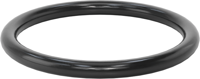 Kimyasala Dayanıklı Viton® Floroelastomer O-Ring, Yüksek Basınç, 1/8 Kesirli Genişlik, Dash Numarası 221