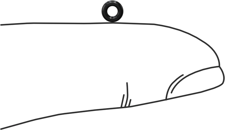 Yağa Dayanıklı Buna-N O-Ring, 1 mm Genişlik, 1.8 mm İç Çap