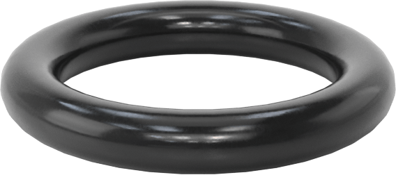 Yağa Dayanıklı Buna-N O-Ring, 1.5 mm Genişlik, 7 mm İç Çap