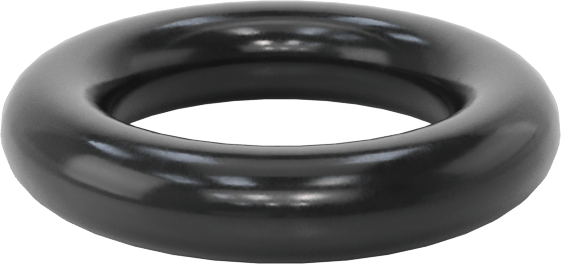 Yağa Dayanıklı Buna-N O-Ring, 1.6 mm Genişlik, 5.1 mm İç Çap