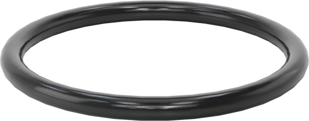 Yağa Dayanıklı Buna-N O-Ring, 1.6 mm Genişlik, 19.1 mm İç Çap