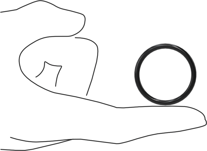 Yağa Dayanıklı Buna-N O-Ring, 3 mm Genişlik, 29.5 mm İç Çap