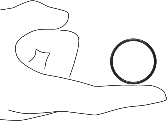 Yağa Dayanıklı Buna-N O-Ring, 2 mm Genişlik, 29 mm İç Çap