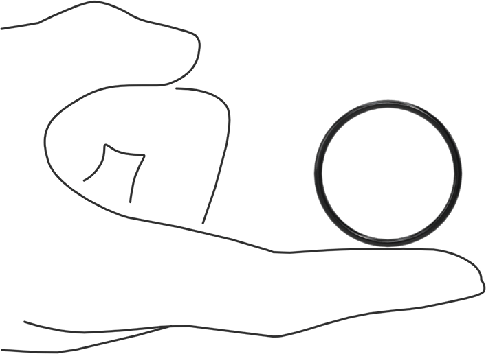 Yağa Dayanıklı Buna-N O-Ring, 2 mm Genişlik, 32 mm İç Çap