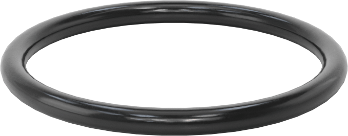 Yağa Dayanıklı Buna-N O-Ring, 3 mm Genişlik, 35.5 mm İç Çap