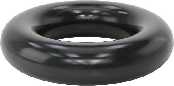 Yağa Dayanıklı Buna-N O-Ring, 2.4 mm Genişlik, 5.6 mm İç Çap
