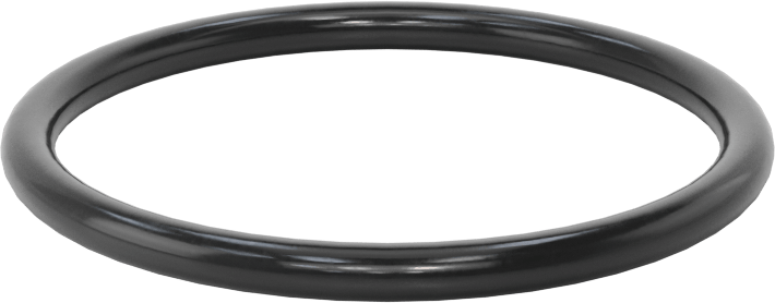 Yağa Dayanıklı Buna-N O-Ring, 3.53 mm Genişlik, 44.45 mm İç Çap