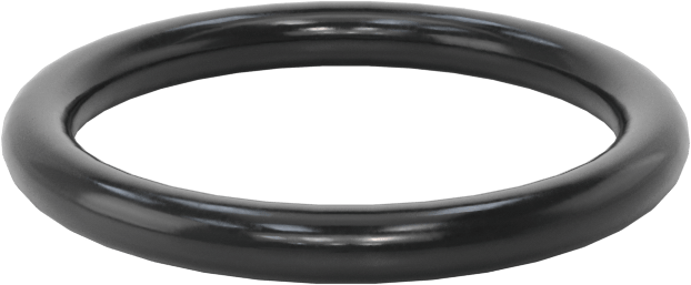 Yağa Dayanıklı Buna-N O-Ring, 2.5 mm Genişlik, 19 mm İç Çap