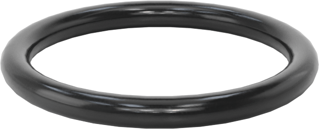 Yağa Dayanıklı Buna-N O-Ring, 2.5 mm Genişlik, 22 mm İç Çap