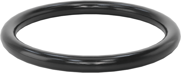 Yağa Dayanıklı Buna-N O-Ring, 2 mm Genişlik, 19.5 mm İç Çap