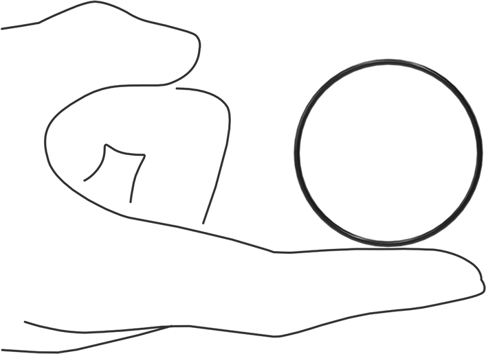 Yağa Dayanıklı Buna-N O-Ring, 1.5 mm Genişlik, 43 mm İç Çap