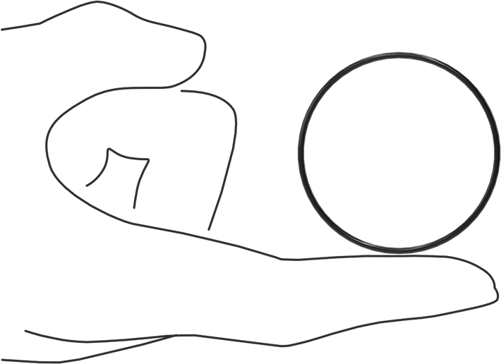 Yağa Dayanıklı Buna-N O-Ring, 1.5 mm Genişlik, 45 mm İç Çap