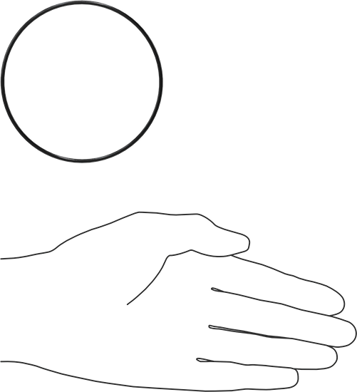 Yağa Dayanıklı Buna-N O-Ring, 2 mm Genişlik, 80 mm İç Çap