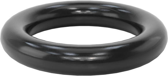 Yağa Dayanıklı Buna-N O-Ring, 2.4 mm Genişlik, 9.3 mm İç Çap