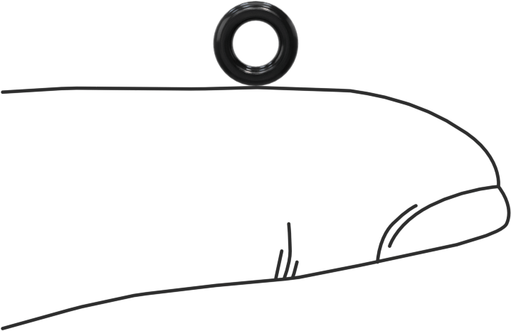 Yağa Dayanıklı Buna-N O-Ring, 1.5 mm Genişlik, 3.5 mm İç Çap