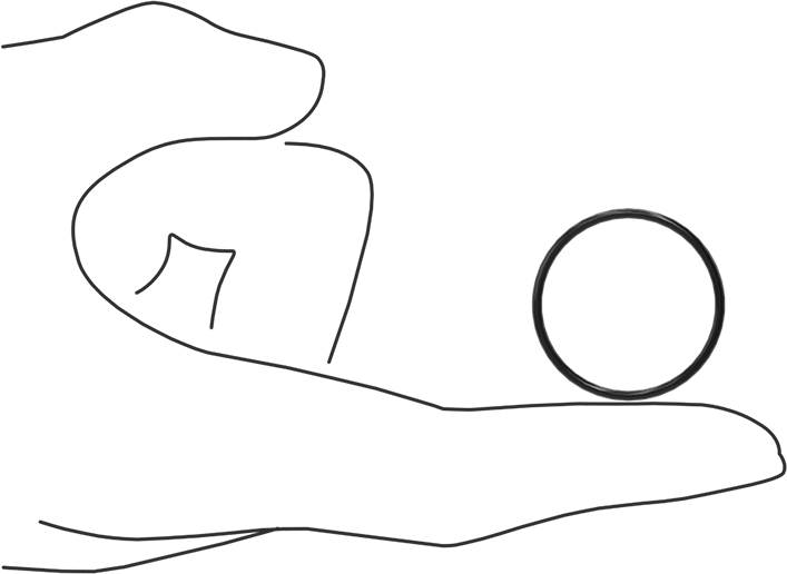 Yağa Dayanıklı Buna-N O-Ring, 1.5 mm Genişlik, 26 mm İç Çap