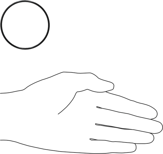 Yağa Dayanıklı Buna-N O-Ring, 2 mm Genişlik, 52 mm İç Çap